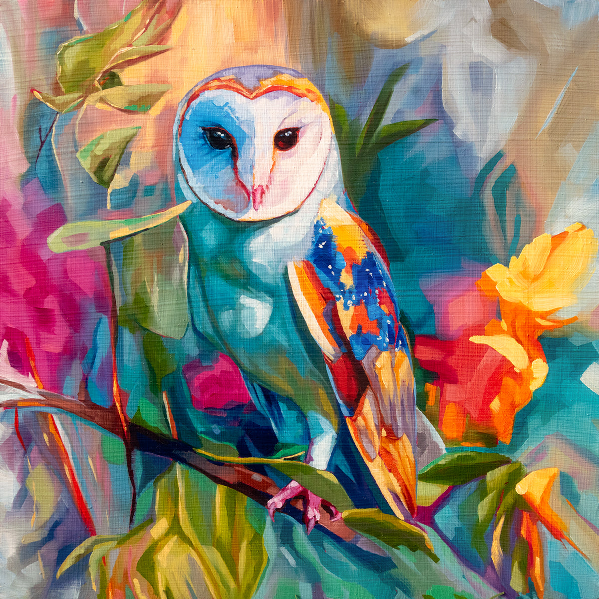 Barn Owl Original Painting