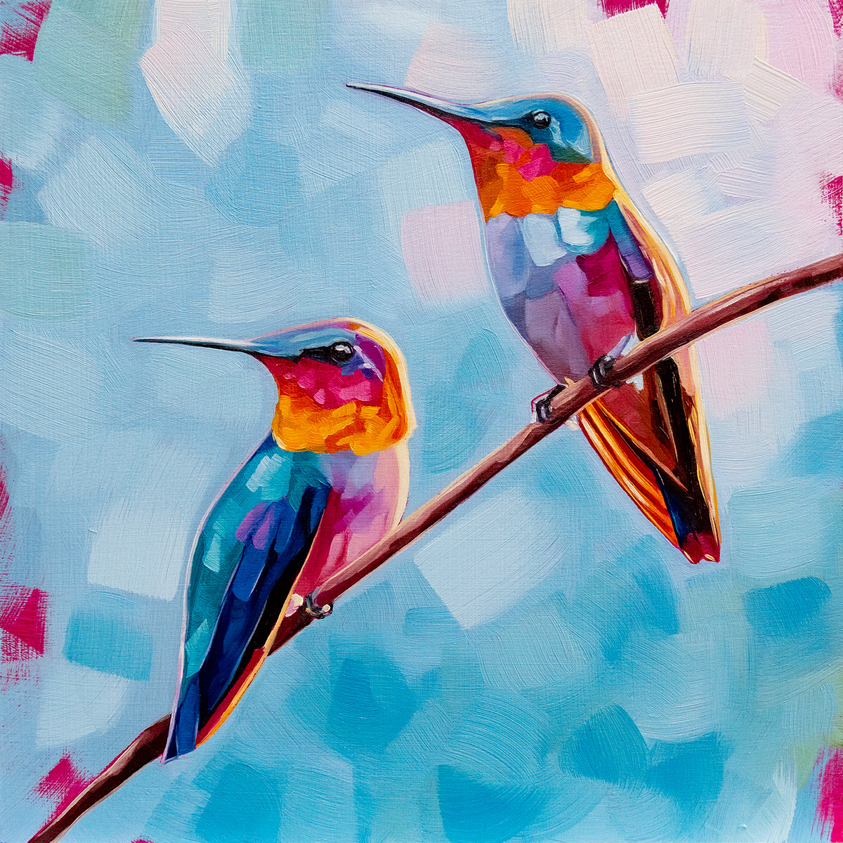 Hummingbird 5 Original Painting