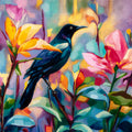 Grackle Original Painting