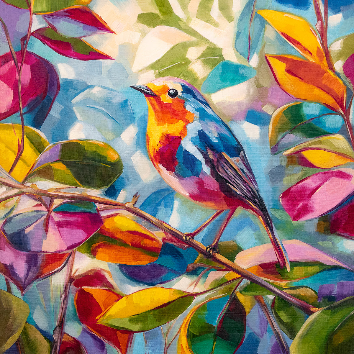 Robin Original Painting