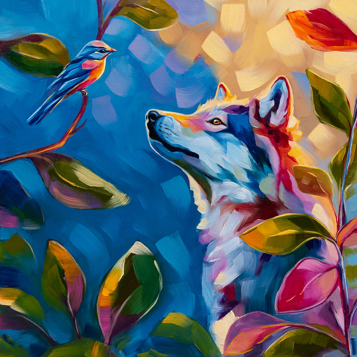 Wolf 1 Original Painting